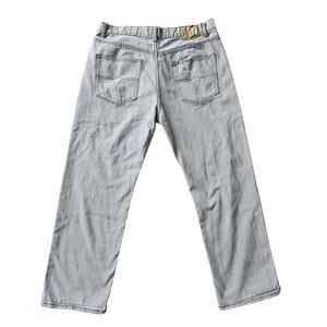 Vintage Y2K Members Property Jeans Mens Gray Straight Leg Relaxed 40 X 30